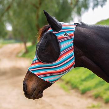 Comfort Fit Fly Mask with headband hole - Santiago XFull